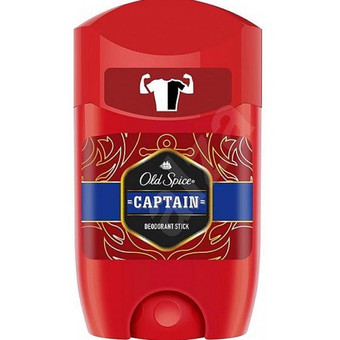 Old spice deo stick 50ml Captain | Kosmetické a dentální výrobky - Pánská kosmetika - Deodoranty - Tuhé deo a roll-on